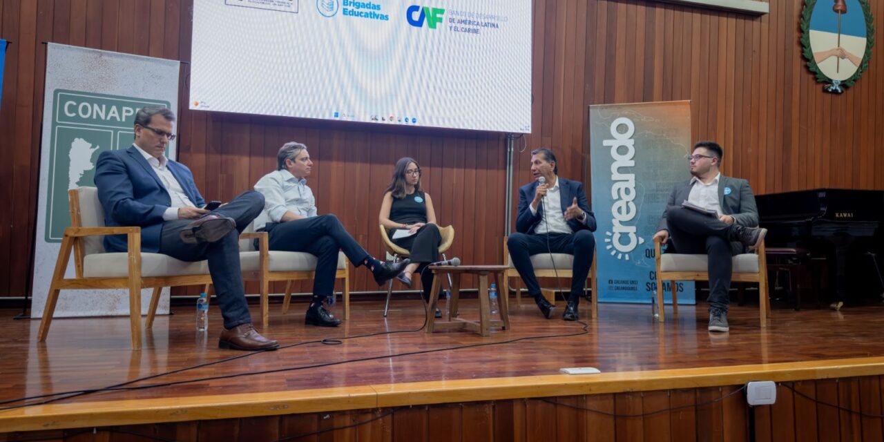 Brigadas educativas relevaron las necesidades de barrios populares junto a los intendentes de Rawson y Pocito