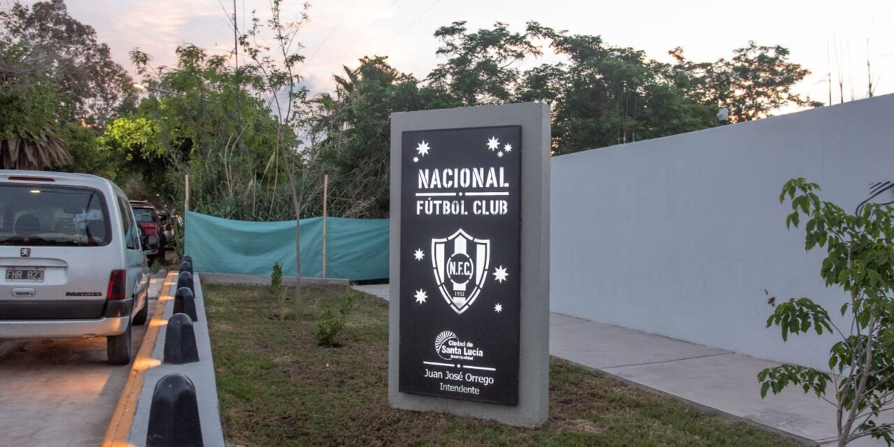 El Club Nacional amplió sus instalaciones con un nuevo polideportivo