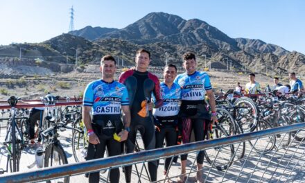 27 policías participaron del IRONMAN y representaron a la fuerza en una competencia internacional
