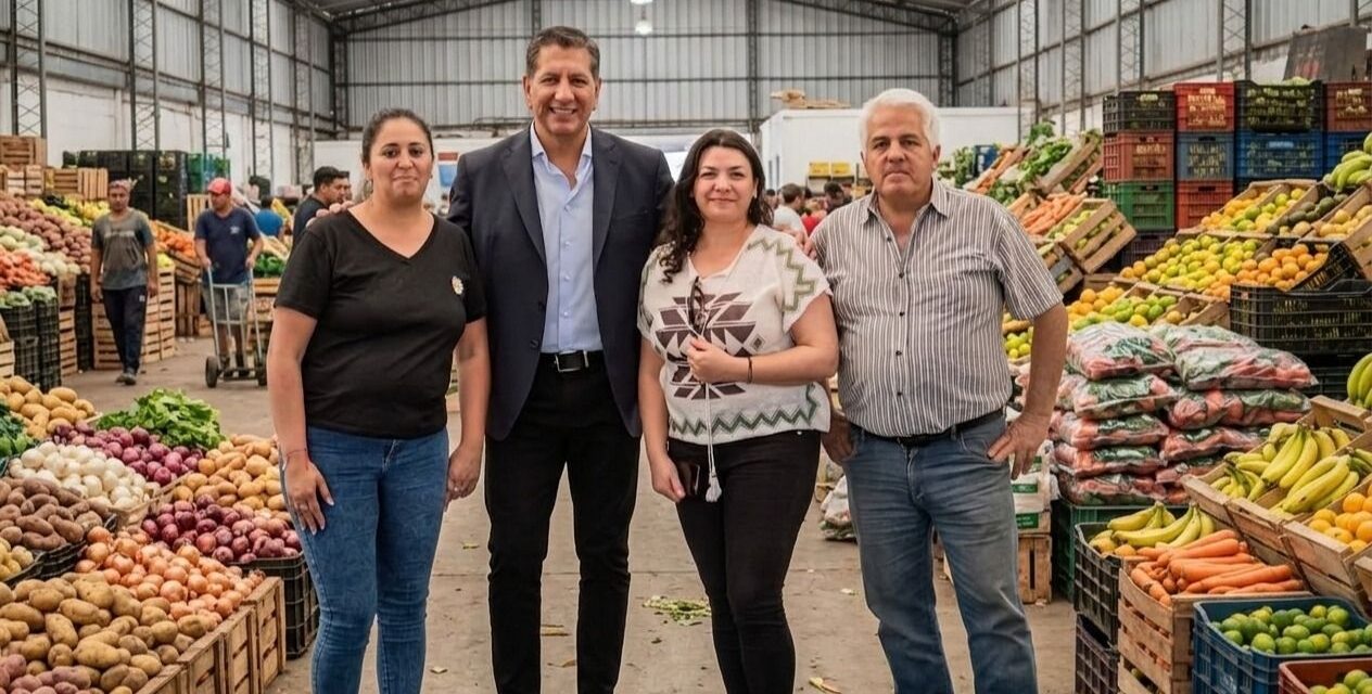 Inauguran el Mercado Frutihortícola de Pocito con más de 70 puestos