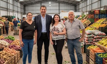 Inauguran el Mercado Frutihortícola de Pocito con más de 70 puestos