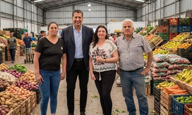 Inauguran el Mercado Frutihortícola de Pocito con más de 70 puestos