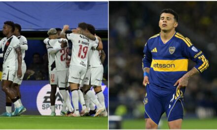 Boca vs Vasco da Gama: el «Xeneize» perdió y quedó obligado a remontar en la Copa Sudamericana