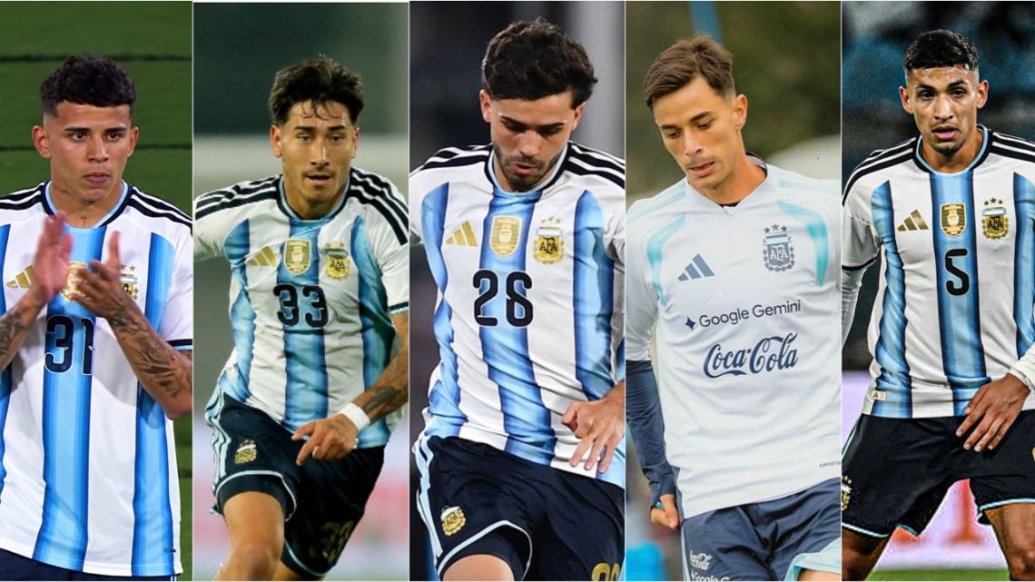 Renovación y futuro en marcha: cinco juveniles tuvieron su bautismo en la Selección Argentina