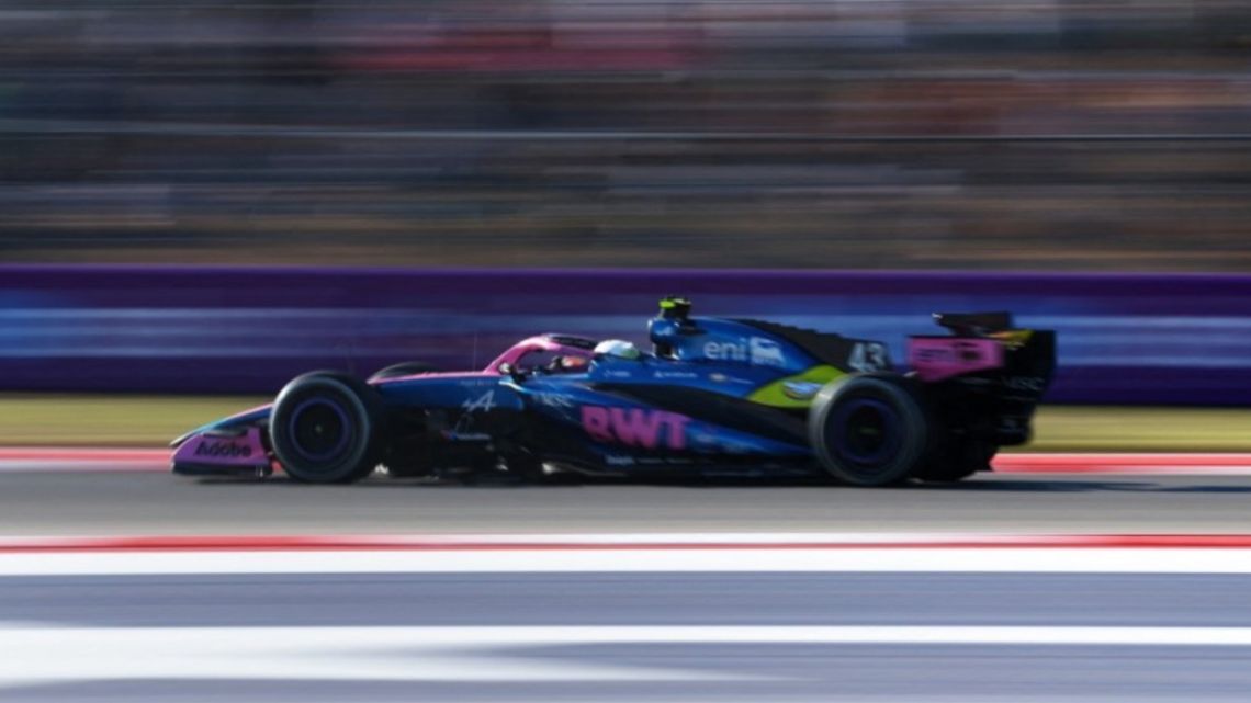 Franco Colapinto en las últimas prácticas del GP de Estados Unidos: a qué hora es y por dónde verlo en vivo