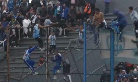 Escándalo en el clásico del Norte: peleas entre hinchas y escenas de violencia en las tribunas