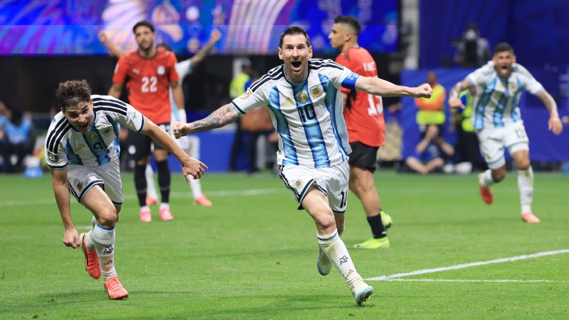 Todos los goles de Lionel Messi en la Selección Argentina