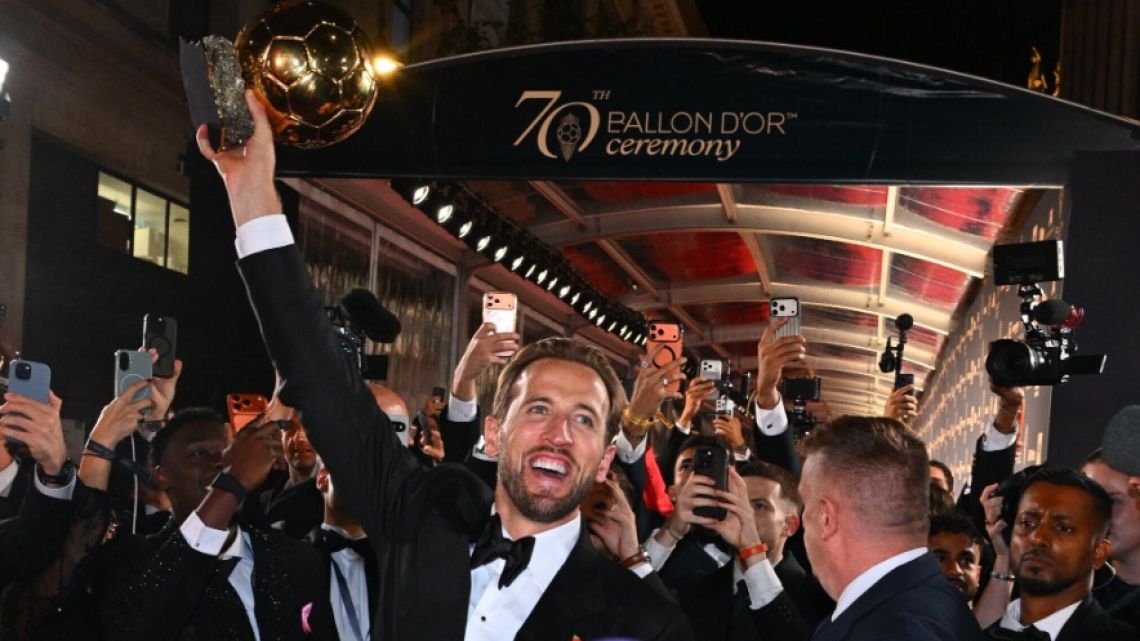 Con Harry Kane como nuevo rey: la lista completa de ganadores del Balón de Oro