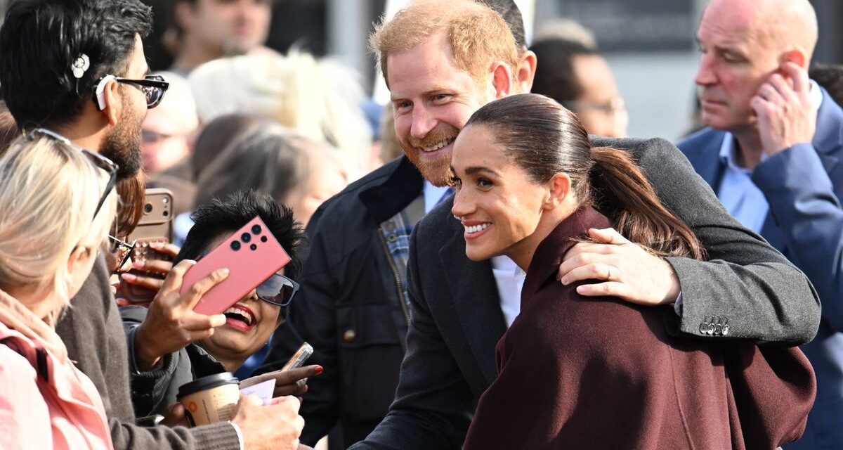 El príncipe Harry y Meghan hicieron su primera aparición pública conjunta desde su regreso al Reino Unido