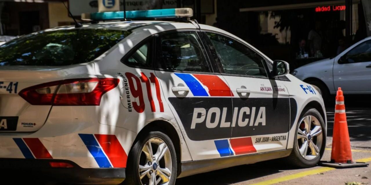 Chimbas: un hombre se atrincheró con un hierro y terminó internado