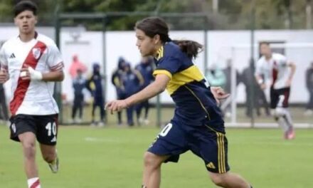 Tarzán, el enganche sanjuanino de 15 años que ilusiona a Boca en la Messi Cup