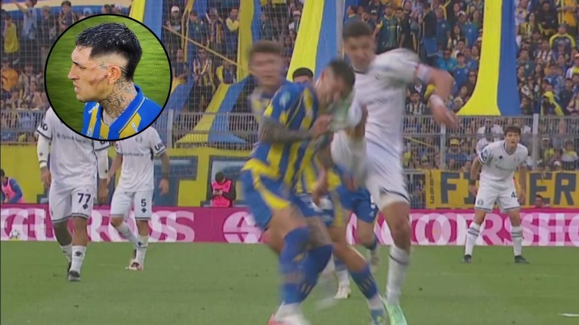 La escalofriante infracción de Álex Arce que sacudió el partido ante Rosario Central