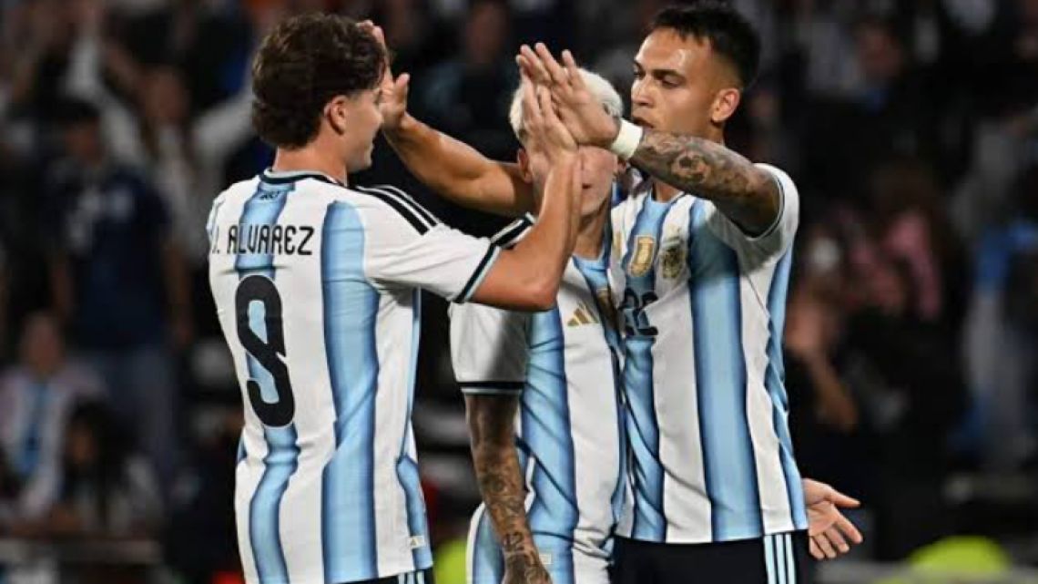 Argentina post-Messi: Cómo funcionó el explosivo doble nueve de Julián Álvarez y Lautaro Martínez