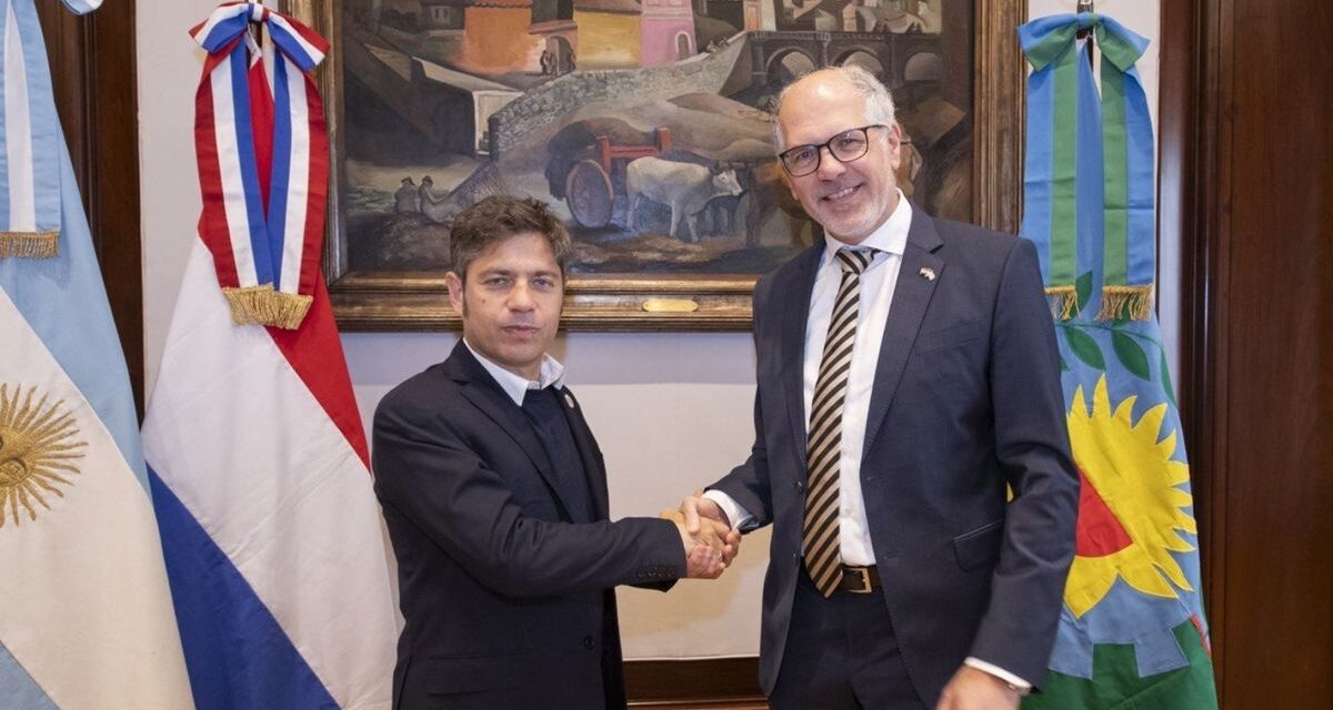 Axel Kicillof recibió al embajador de Países Bajos para fortalecer los lazos de cooperación y el intercambio comercial