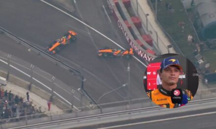 Lando Norris chocó a su compañero en la Sprint de Singapur y quedó expuesto por sus críticas a Colapinto