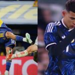 Leonel Flores jugó con Boca y menos de 24 horas después con la Selección Argentina