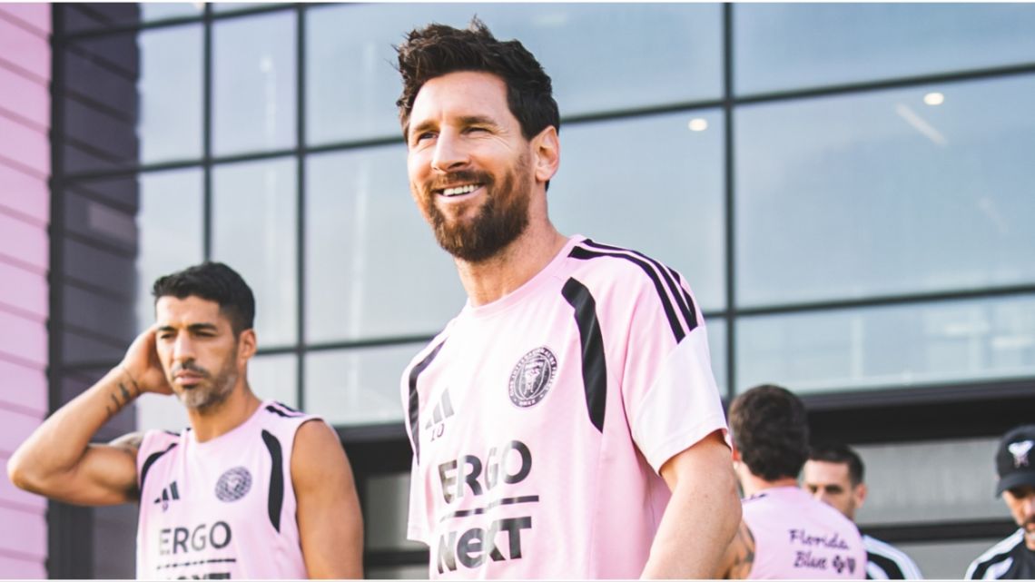 Lionel Messi volvió a entrenarse en el Inter Miami tras su histórica despedida de la Selección Argentina