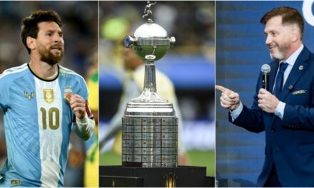 Alejandro Domínguez le propuso a Lionel Messi jugar la Copa Libertadores