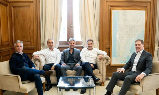 Diego Santilli recibió al PRO en Casa Rosada para avanzar con el Presupuesto y la reforma electoral