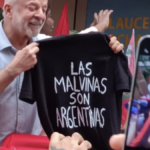 Lula da Silva se mostró con una remera de Malvinas a días de las elecciones en Brasil