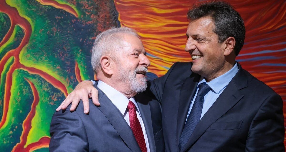 Sergio Massa expresó su apoyo a Lula da Silva en las elecciones de Brasil