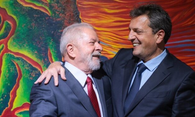 Sergio Massa expresó su apoyo a Lula da Silva en las elecciones de Brasil