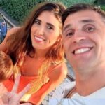 El mensaje de la esposa del Dibu Martínez que llevó tranquilidad tras el fuerte golpe