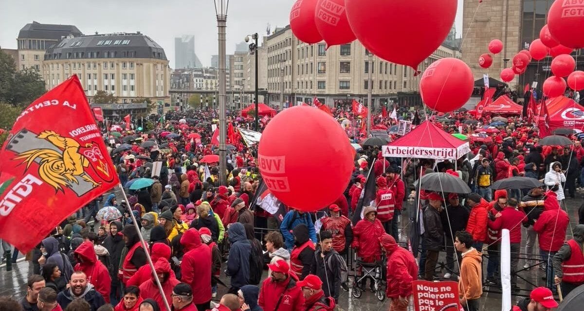 40.000 manifestantes marchan contra el ajuste económico y chocan con la policía