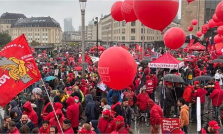 40.000 manifestantes marchan contra el ajuste económico y chocan con la policía