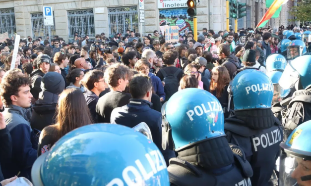 En medio de la ola de protestas, se registraron incidentes y saqueos en España e Italia