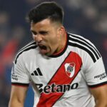 Marcos Acuña terminó con molestias físicas y es duda en River para los próximos partidos