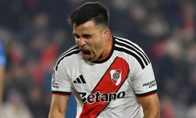 Marcos Acuña terminó con molestias físicas y es duda en River para los próximos partidos