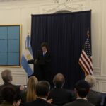 Javier Milei cerró su visita a EEUU con un acto contra el antisemitismo y prometió tolerancia cero