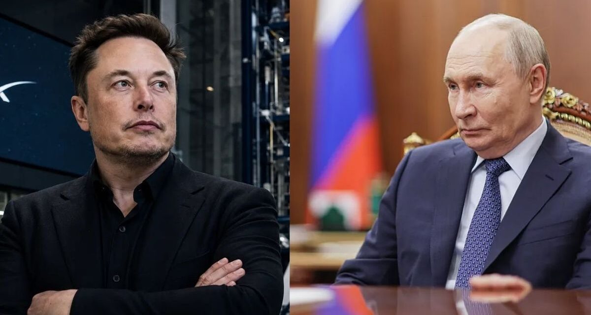 Vladimir Putin aseguró que Elon Musk es un verdadero genio y reconoció el atraso de Rusia frente a Starlink