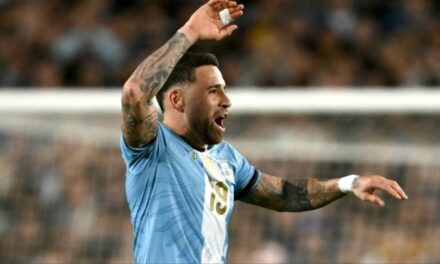Nicolás Otamendi se retiró de la Selección Argentina con gol tras asistencia de Lionel Messi