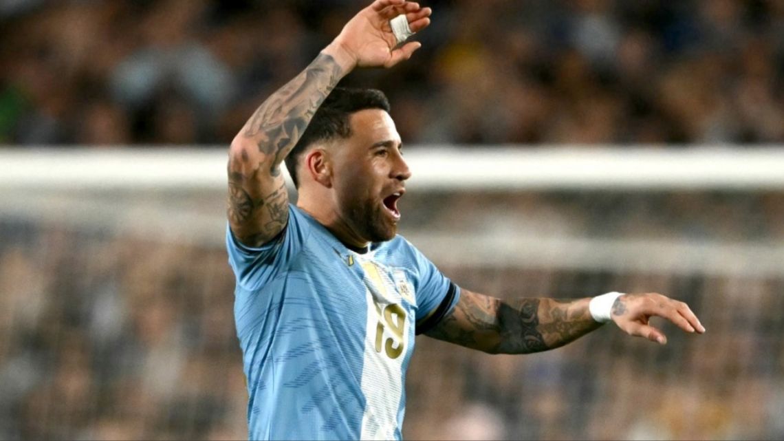 Nicolás Otamendi se retiró de la Selección Argentina con gol tras asistencia de Lionel Messi