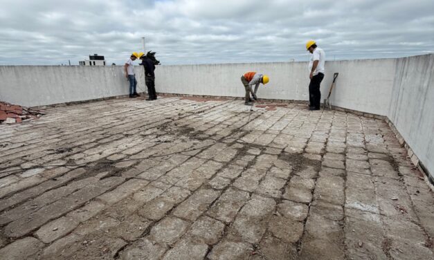 Repararon 60.000 metros cuadrados de techos escolares y se preparan para las lluvias de El Niño
