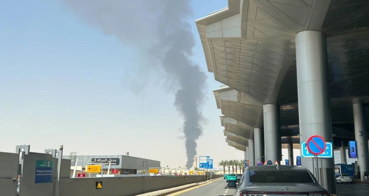Un nuevo ataque en Riad con misiles provocó destrozos y escala la tensión en Medio Oriente