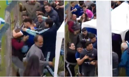 El partido de reserva entre Talleres y Atlético Tucumán terminó en una escandalosa batalla campal