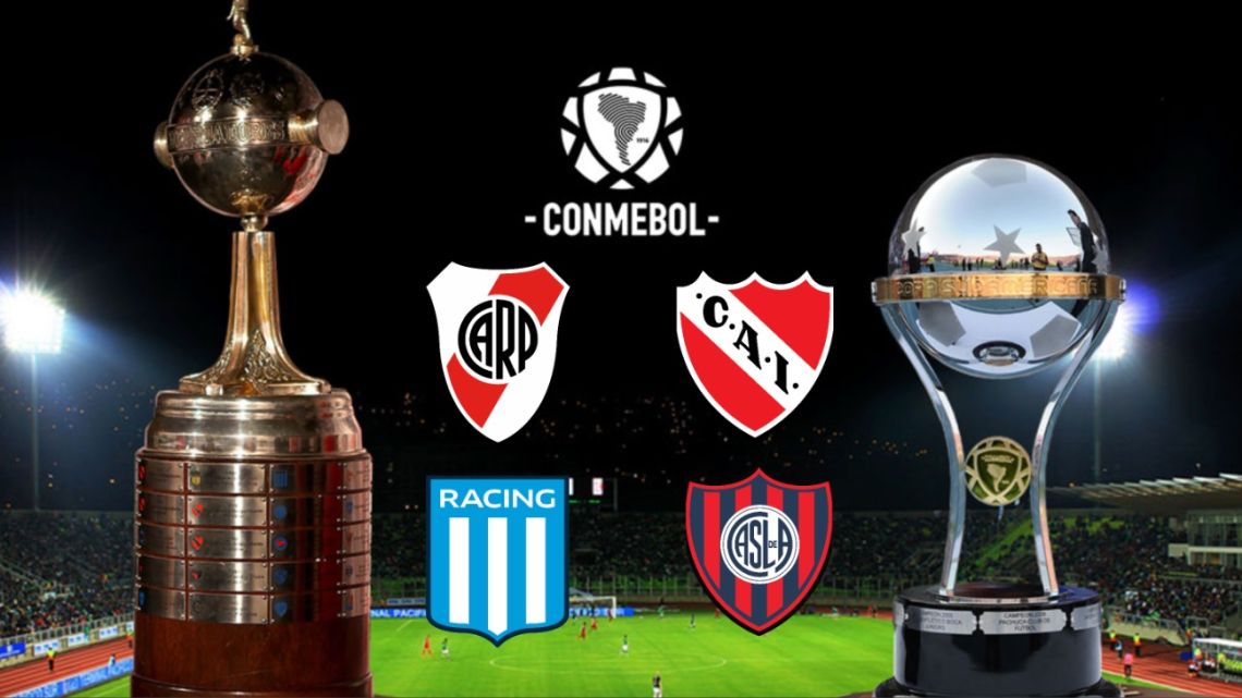 River, Independiente, Racing y San Lorenzo con poco margen para el ruedo internacional 2027