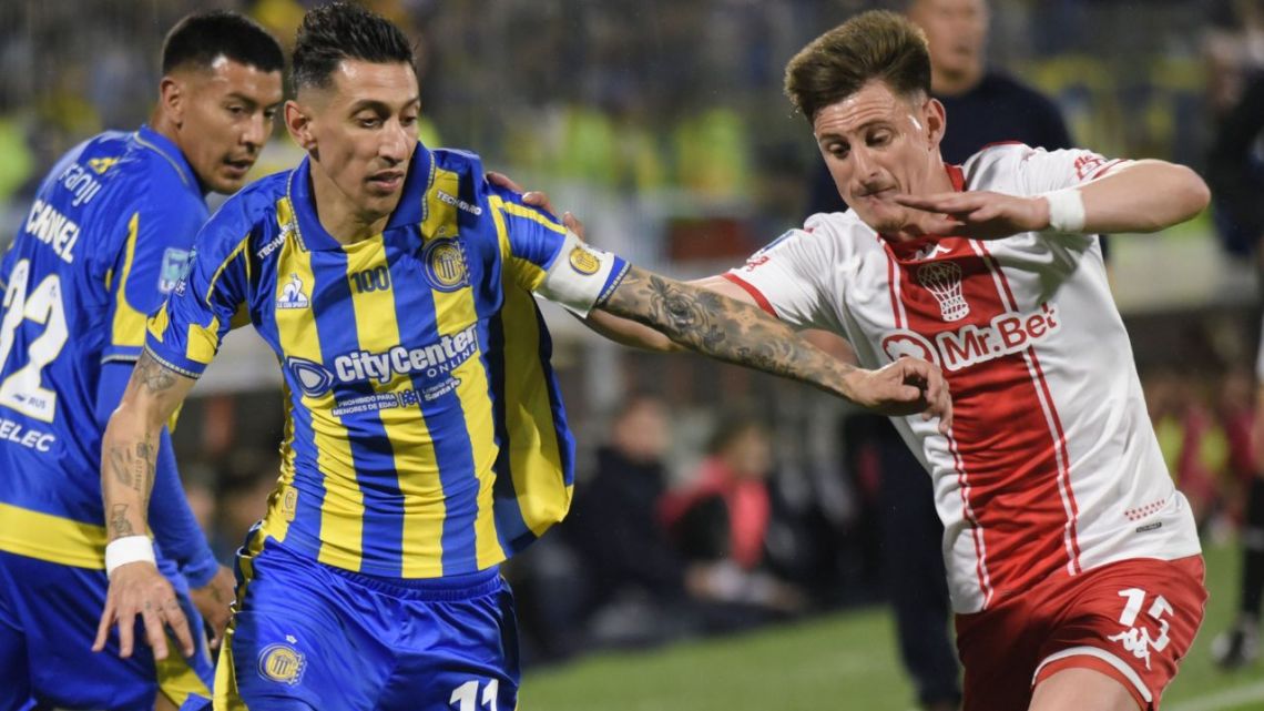 Di María y un triunfo clave: Rosario Central quedó arriba de todos y espera por Boca y Argentinos
