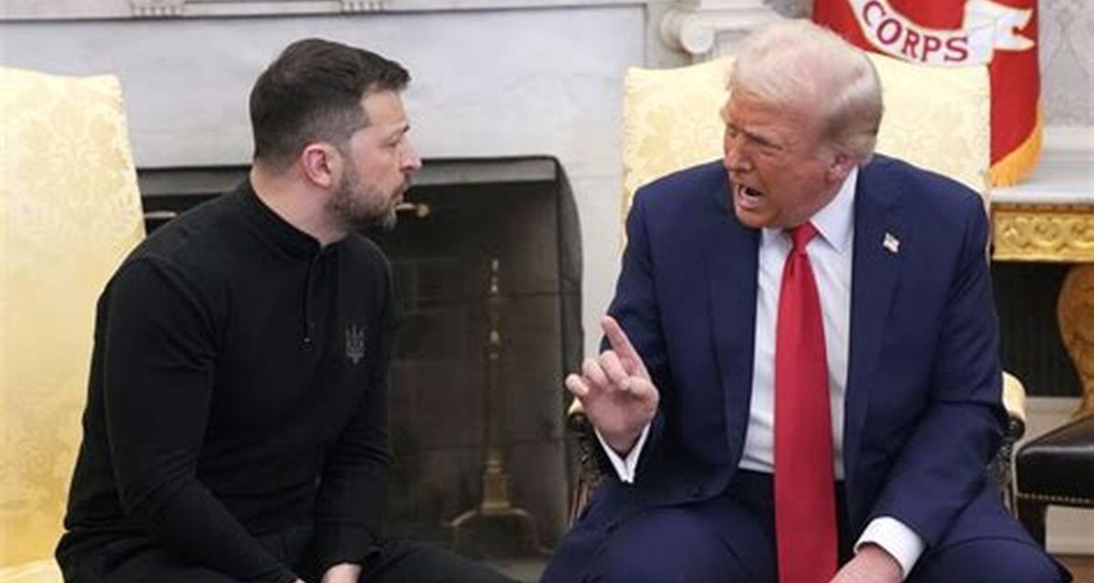 Ucrania atacó una petrolera en Rusia y Donald Trump reclamó la salida de Volodimir Zelenski
