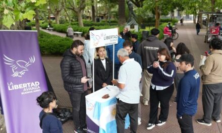 La Libertad Avanza realizó una jornada de afiliaciones en los 135 municipios de PBA
